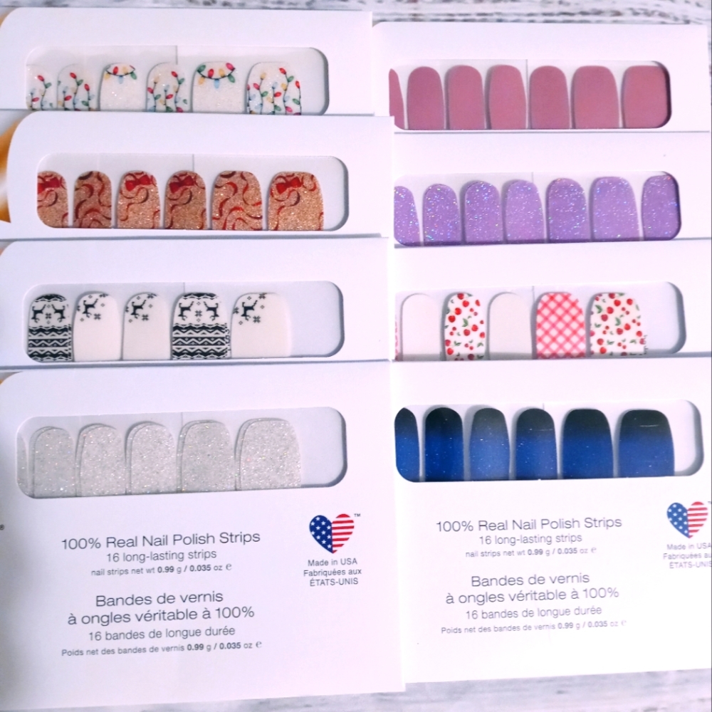 Bundle of color street nail sets